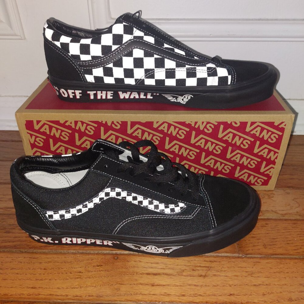 VANS SHOES SE BIKES P.K. RIPPER BIG RIPPER SIZE 9.5